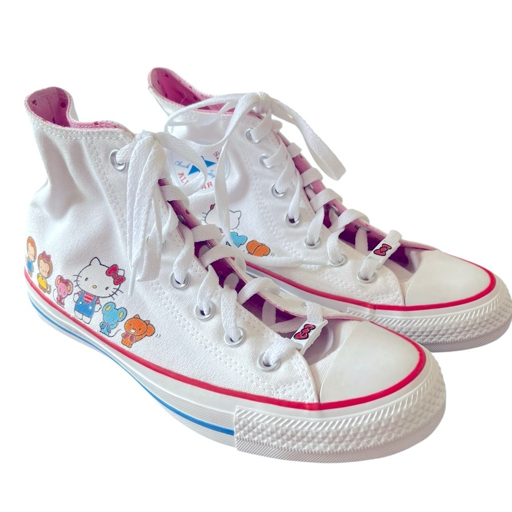 CONVERSE Chuck Taylor Hello Kitty‎ All-Star High Tops - Picture 2 of 12